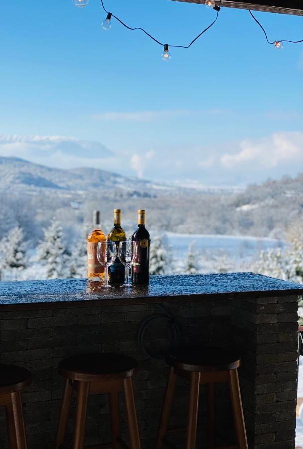 Casuta Boema Villa Risnov Bagian luar foto