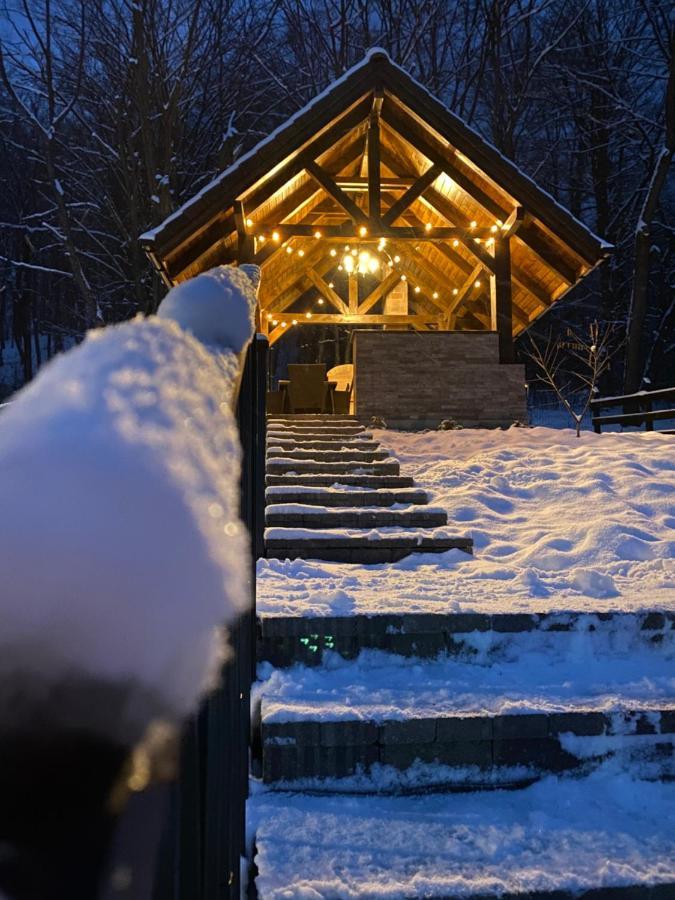 Casuta Boema Villa Risnov Bagian luar foto