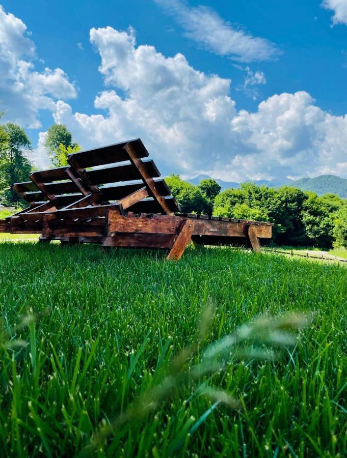 Casuta Boema Villa Risnov Bagian luar foto