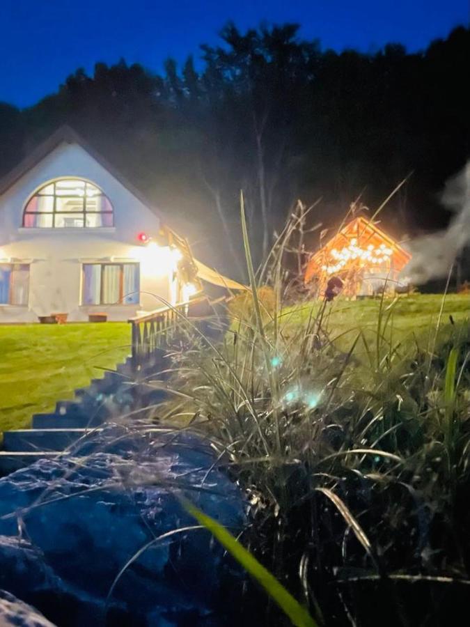 Casuta Boema Villa Risnov Bagian luar foto